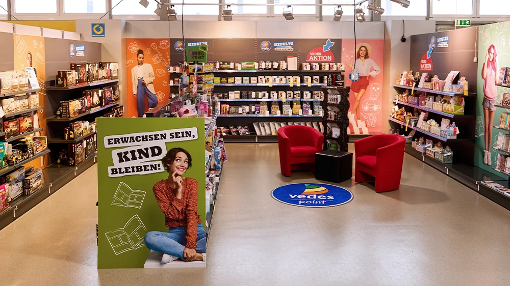 Sortimentsideen im VEDES Showroom Nürnberg