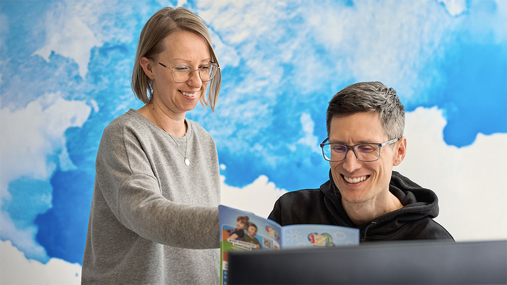 VEDES Mitarbeitende im gemeinsamen Austausch in Nürnberg
