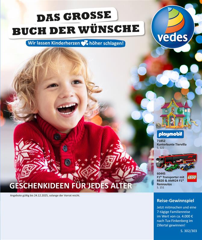 VEDES Weihnachten 2025 Katalog